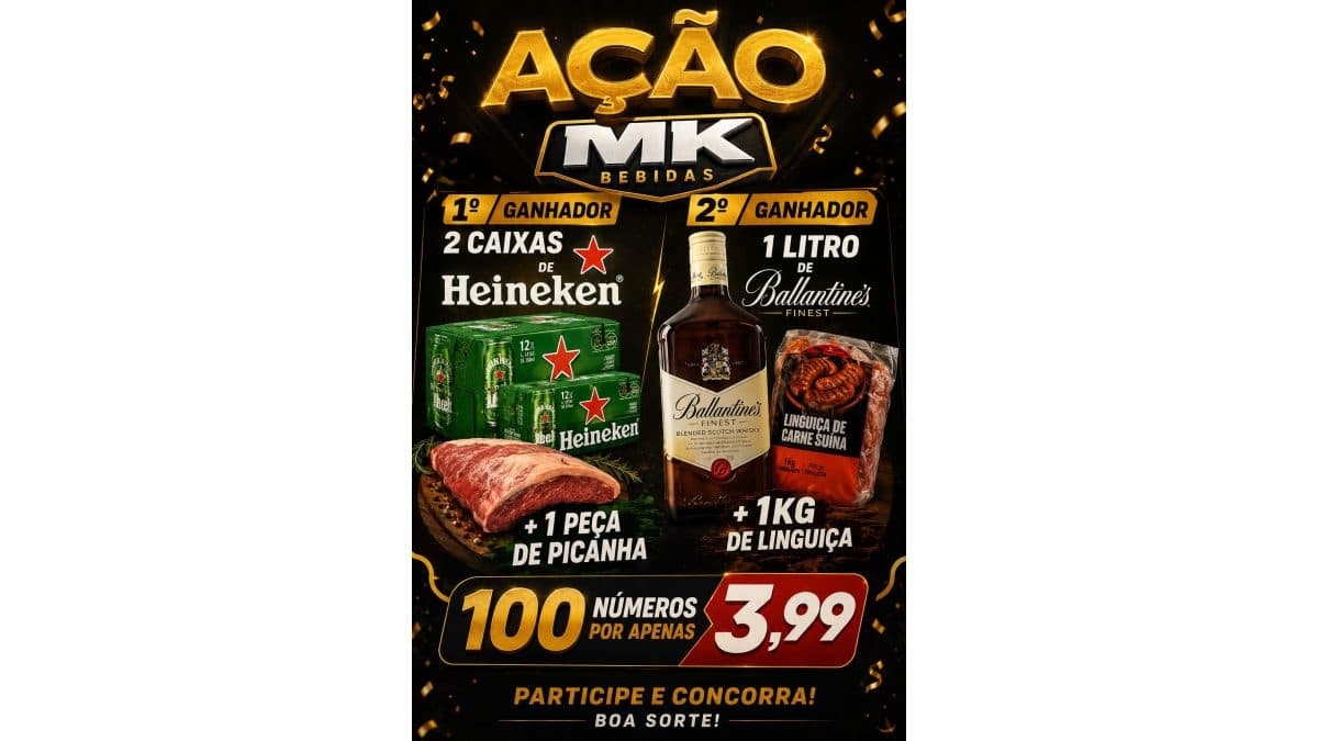 MK bebidas ações