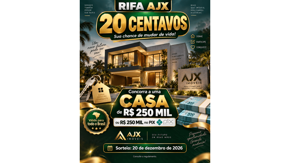 Casa própria ou 250k no pix