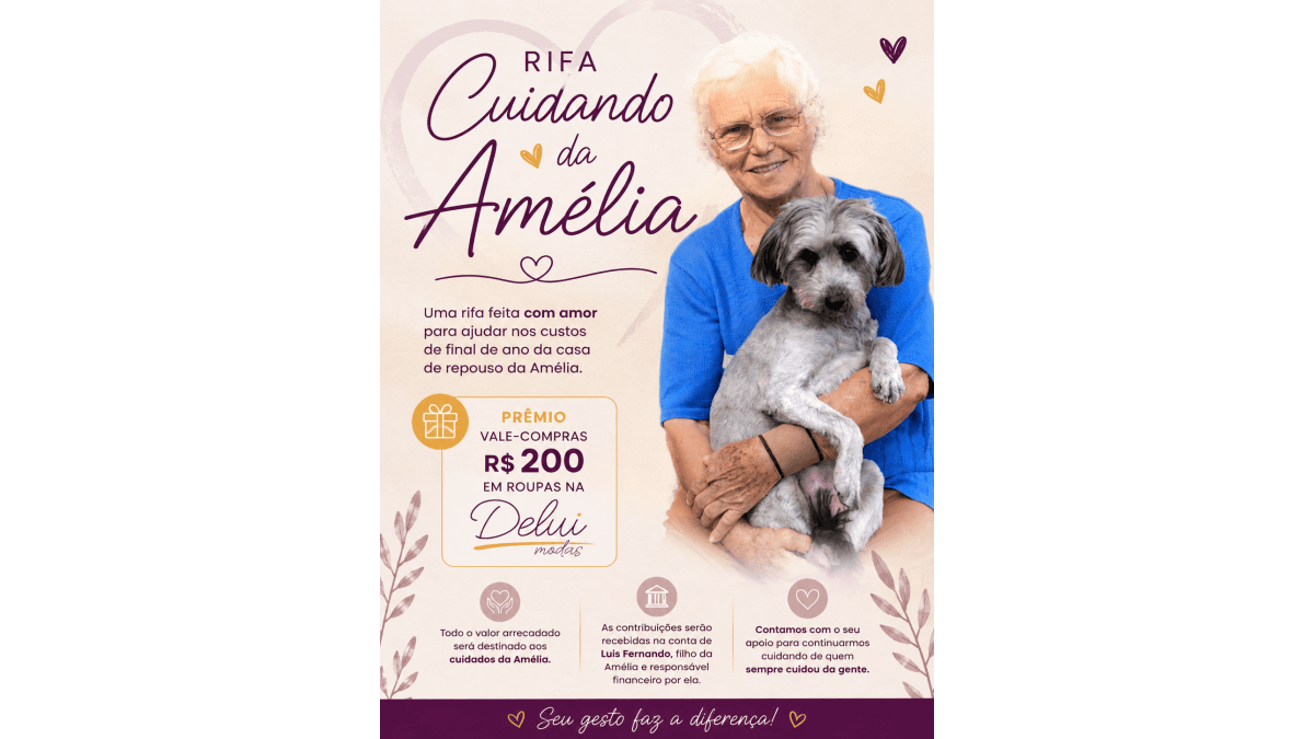 Cuidando da Amélia