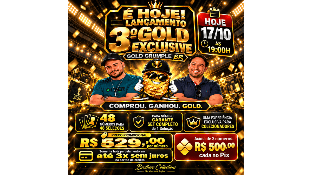 3º GOLD CRUMPLE EXCLUSIVE