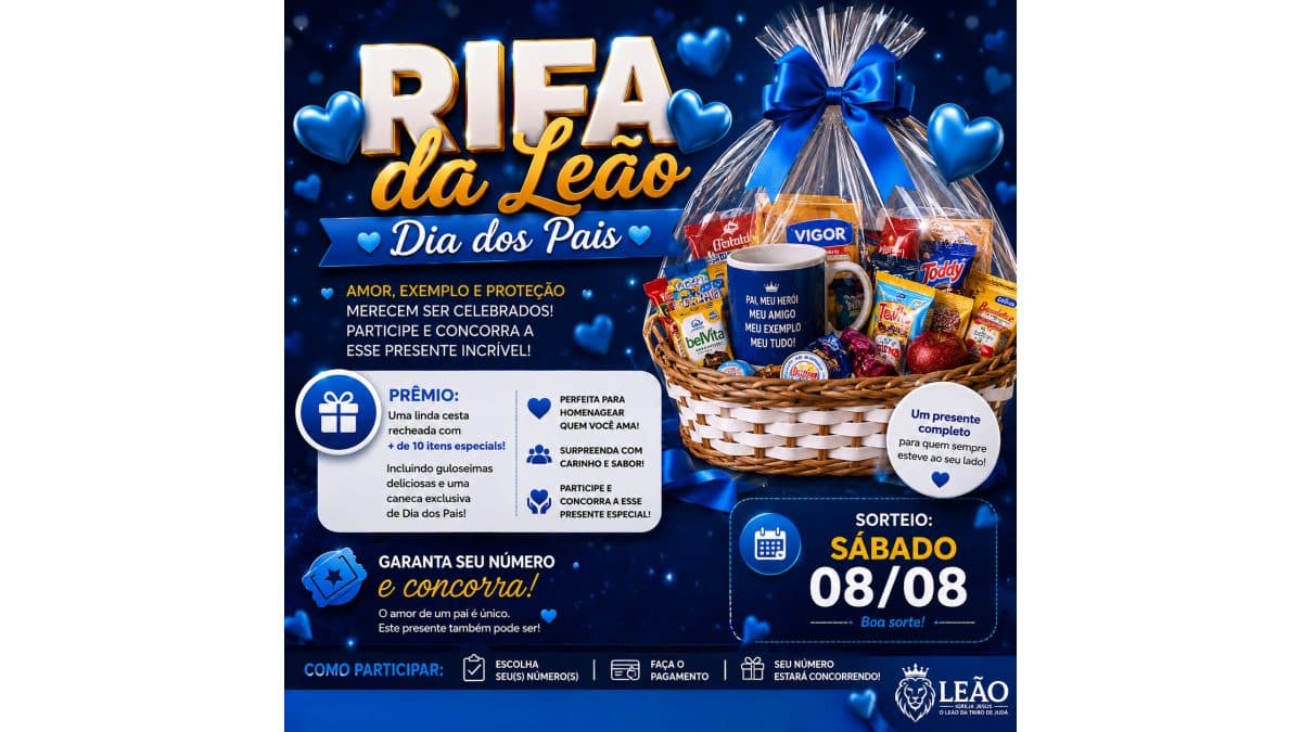 Rifa do Dia dos Pais - IJLJ