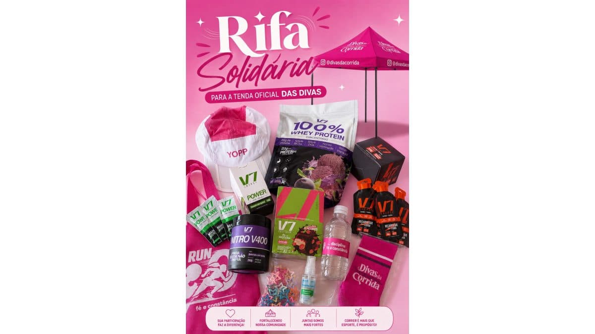 Rifa Solidária das Divas em prol da Tenda Oficial 💖✨👑