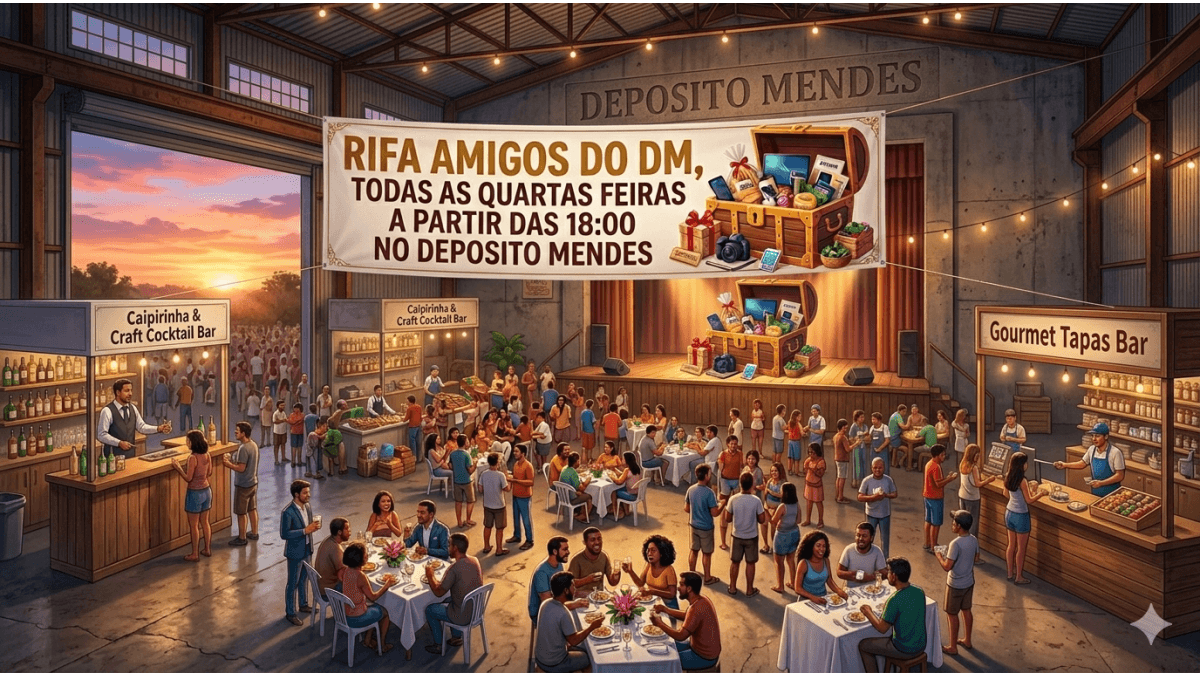 Rifa do BOLÃO dos amigos do Depósito Mendes