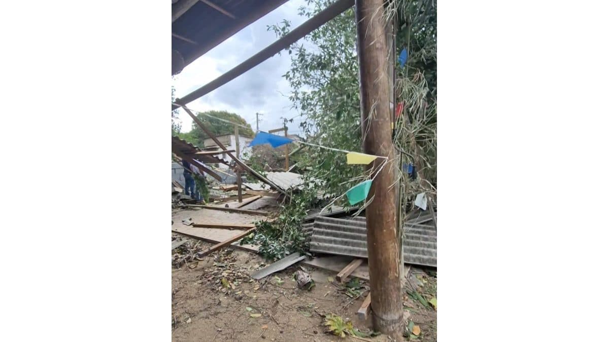 Reconstrução da nossa chácara