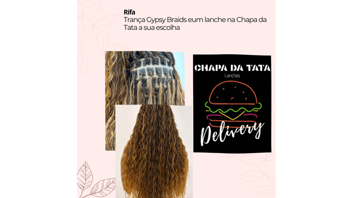 Trança Gypsy Braids e um lanche na Chapa da Tata