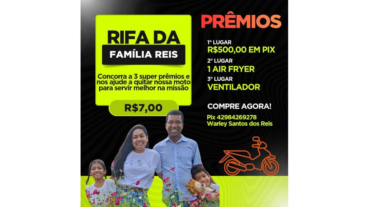 RIFA DA FAMÍLIA REIS