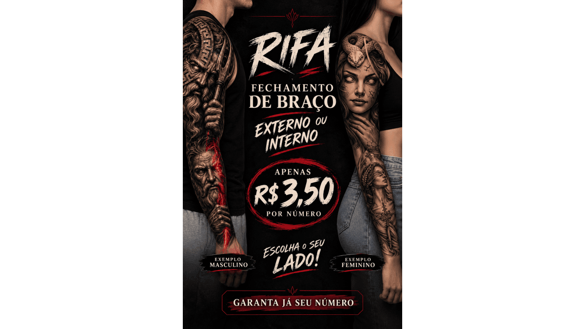 Tatuagem fechamento de braço