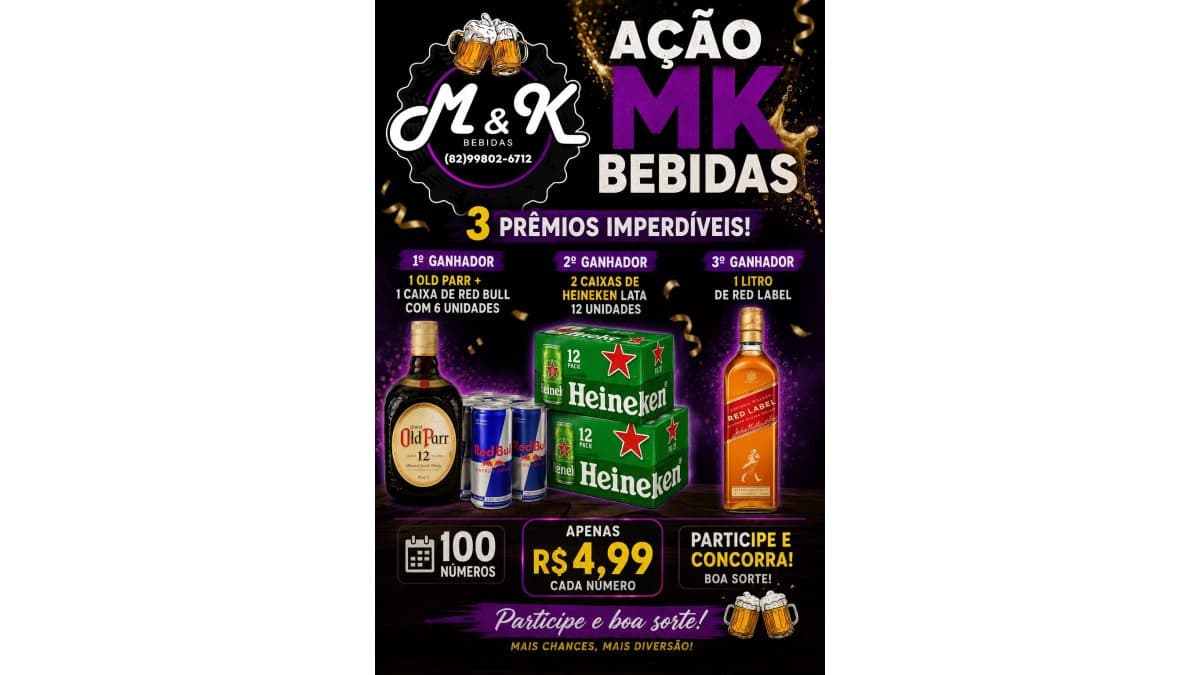 MK bebidas premiações
