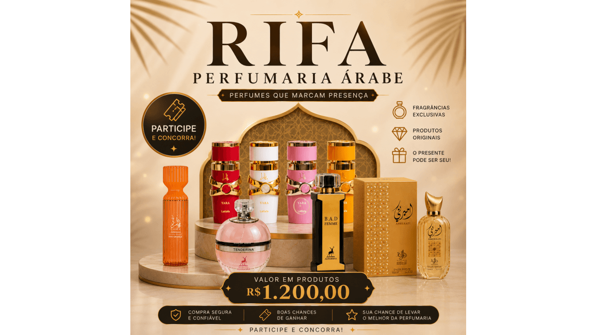 Kit Perfumes Arabes Originais