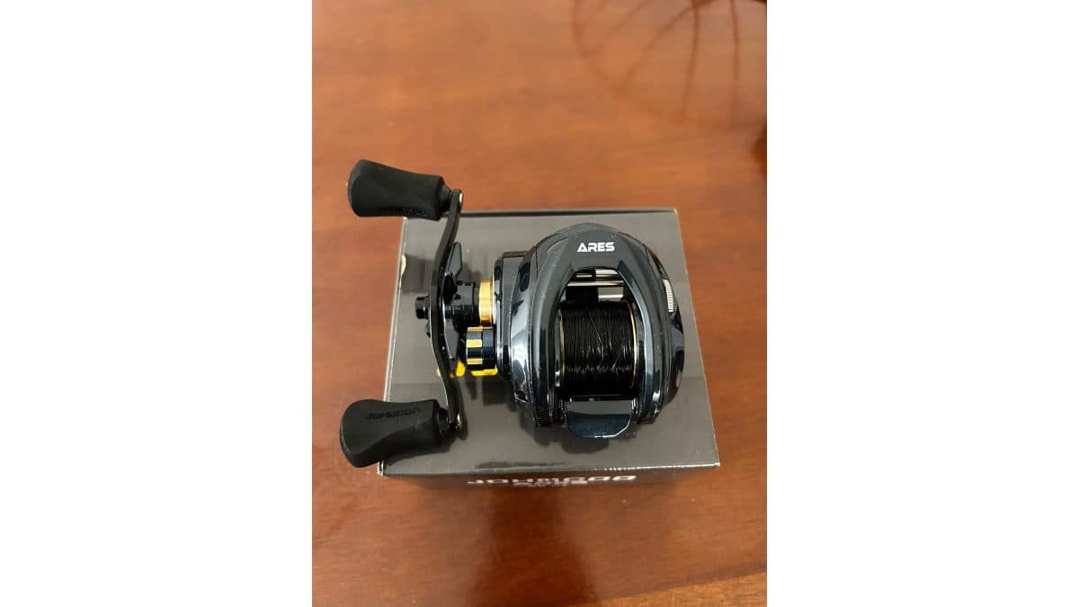 Kit vara black tamba + carretilha  ares