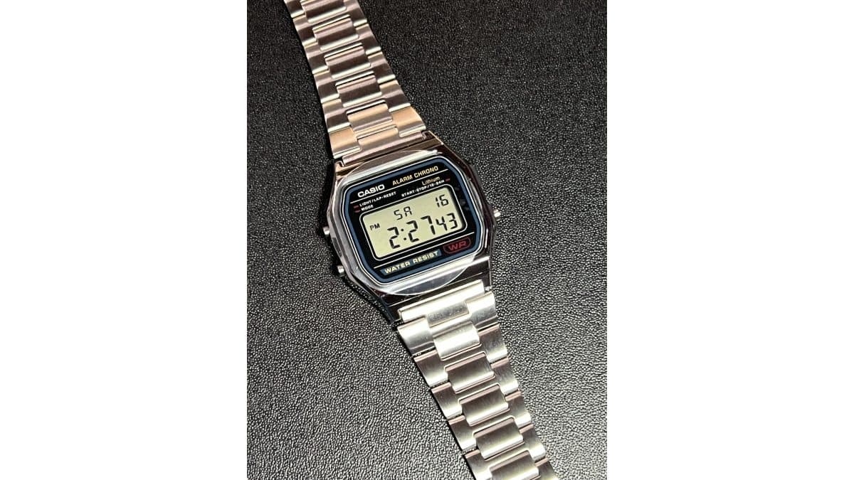 Ação 002- CASIO 158WA-1DF