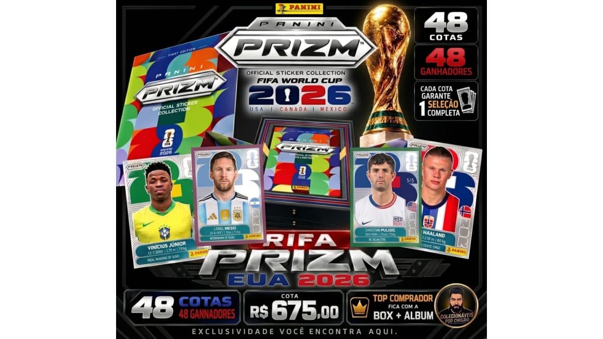 Set seleção  completo Primz + Paralelas