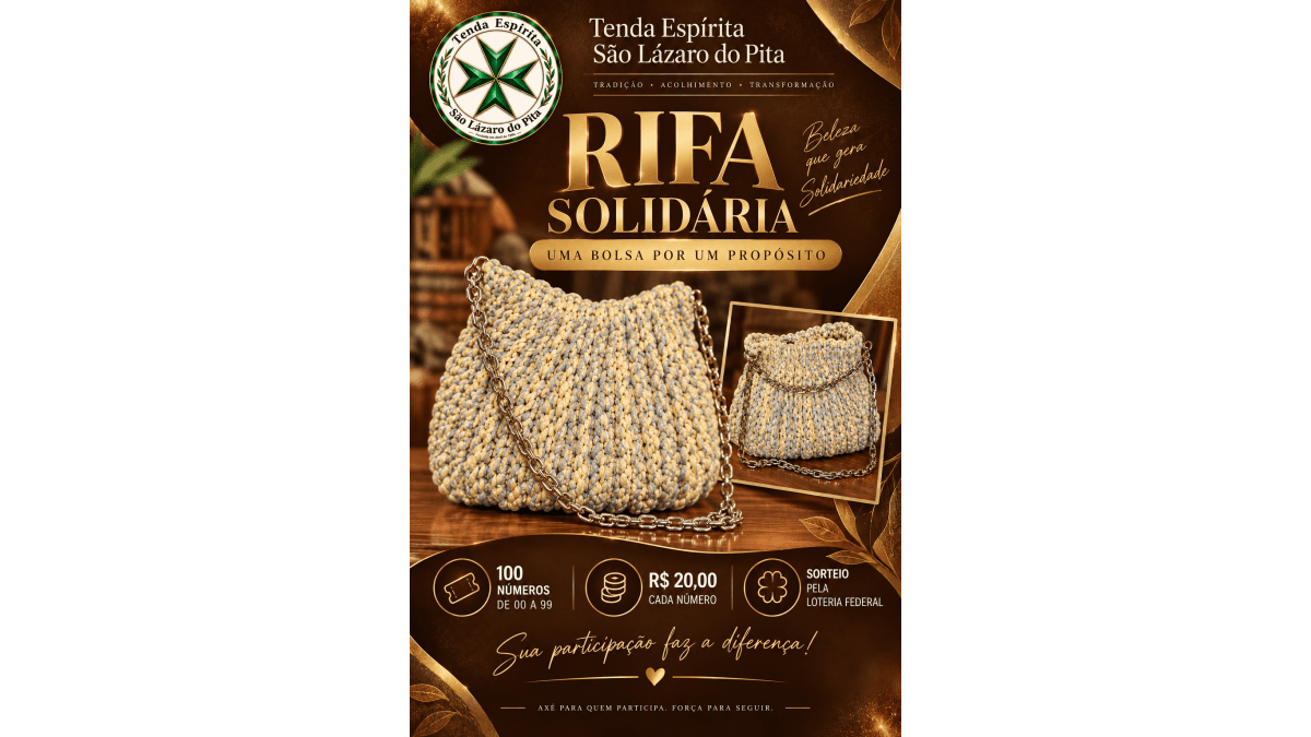 UMA BOLSA POR UM PROPÓSITO!