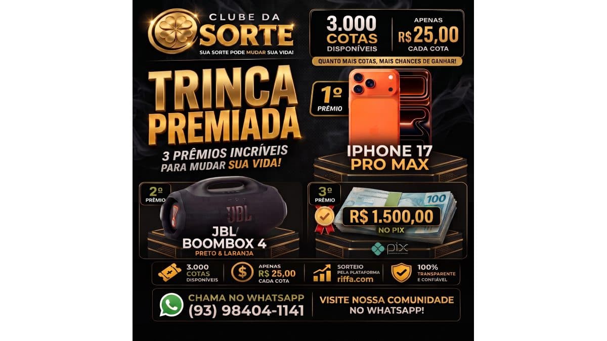🍀 Trinca Premiada 🍀