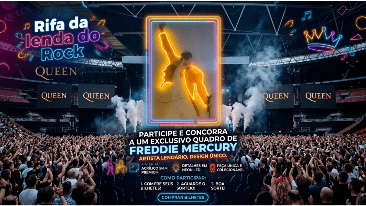 Quadro Freddie Mercury