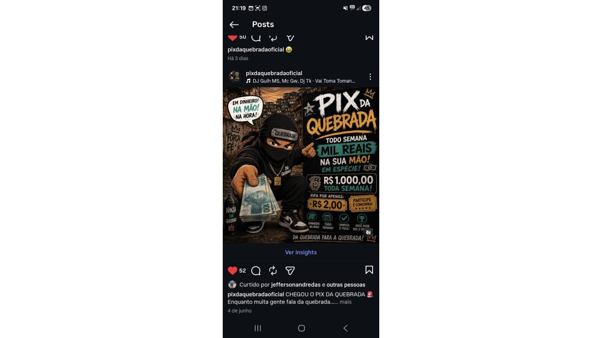Pix Premiado da Quebrada