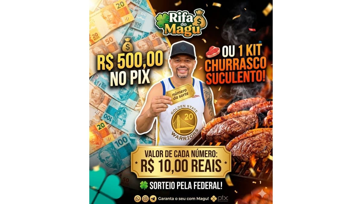 RIFA DO MAGU!