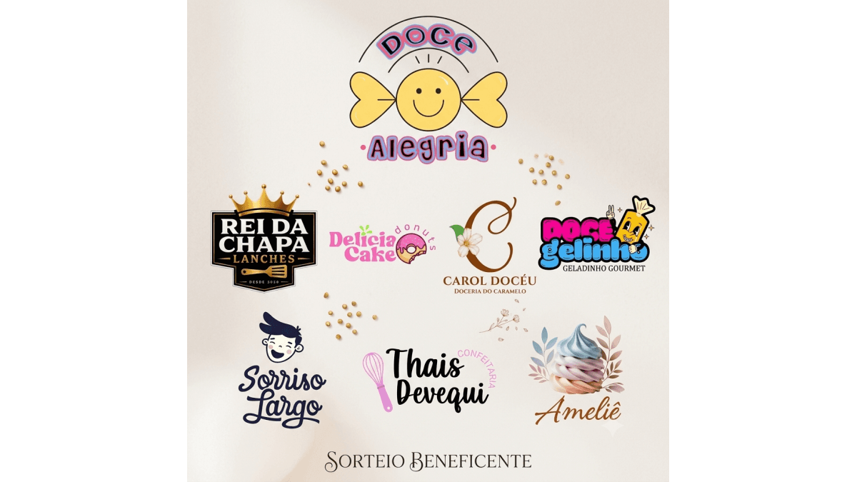 Rifa beneficente Casa da Mulher