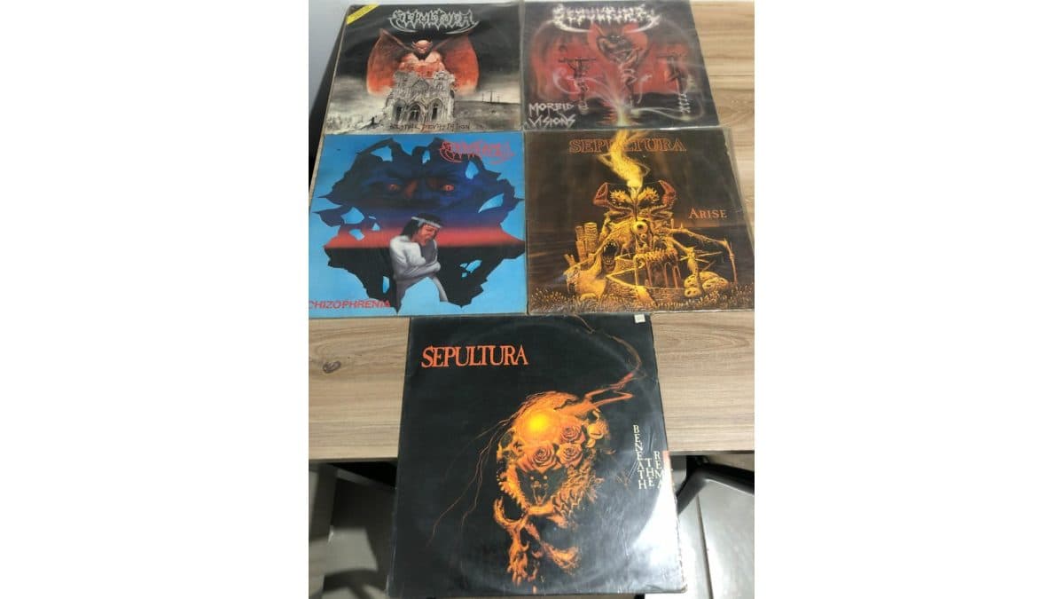 Coleção de Vinil - SEPULTURA (85-91)