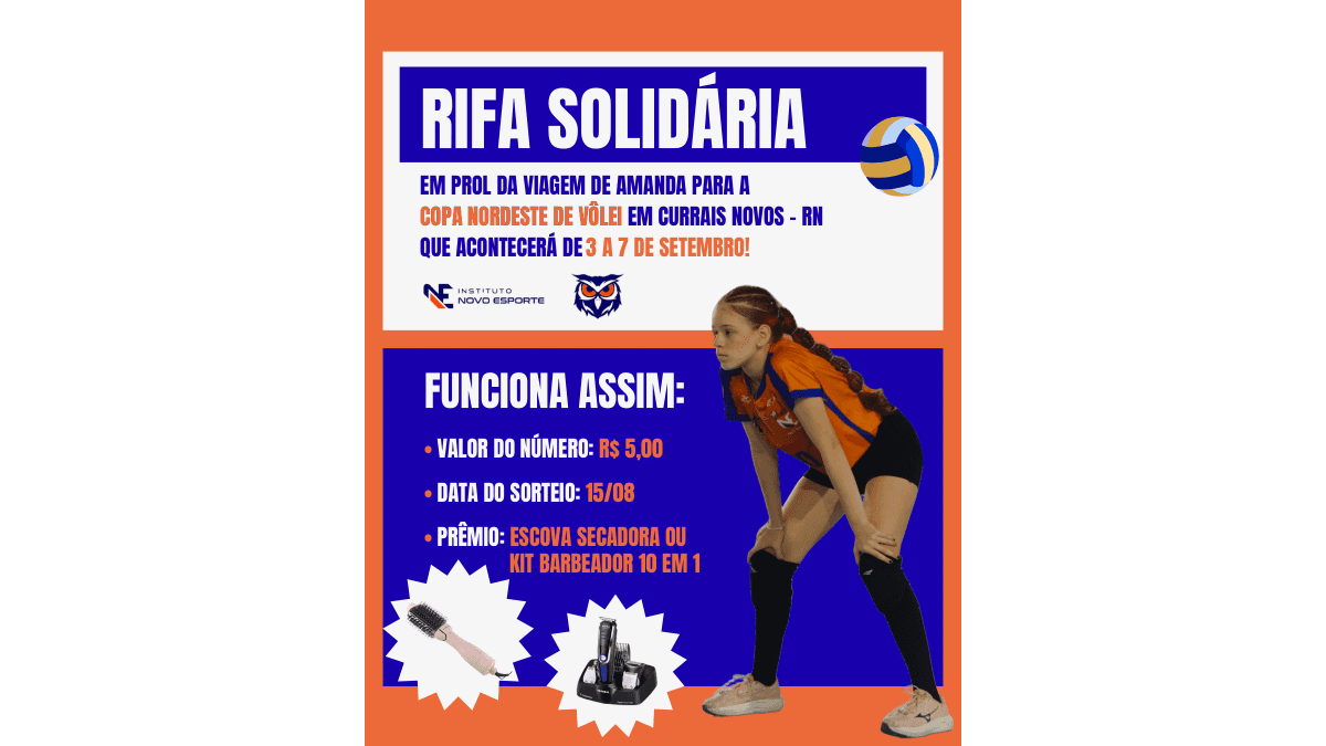 Rifa de Amanda (Copa Nordeste de Vôlei)