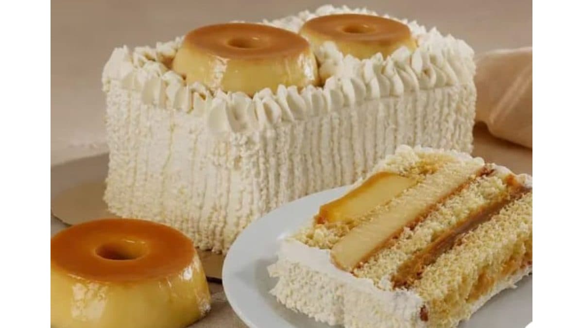 Bolo de Pudim da Sodiê🎂