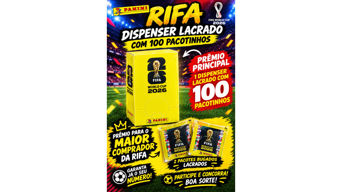DISPENSER LACRADO COM 100 PACOTINHOS