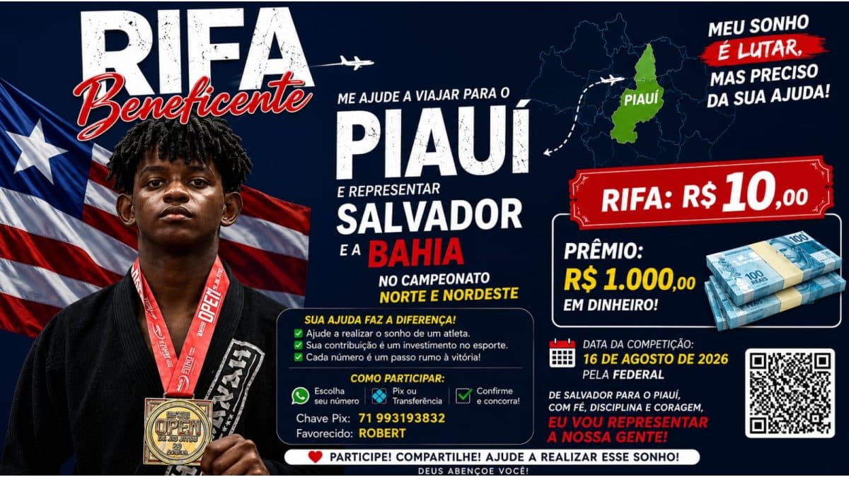 Rifa solidaria super choque!