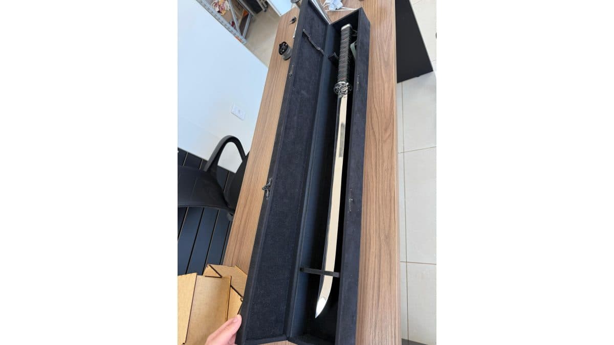 Espada Wakizashi |BV Premium |Aço Cirúrgico 420