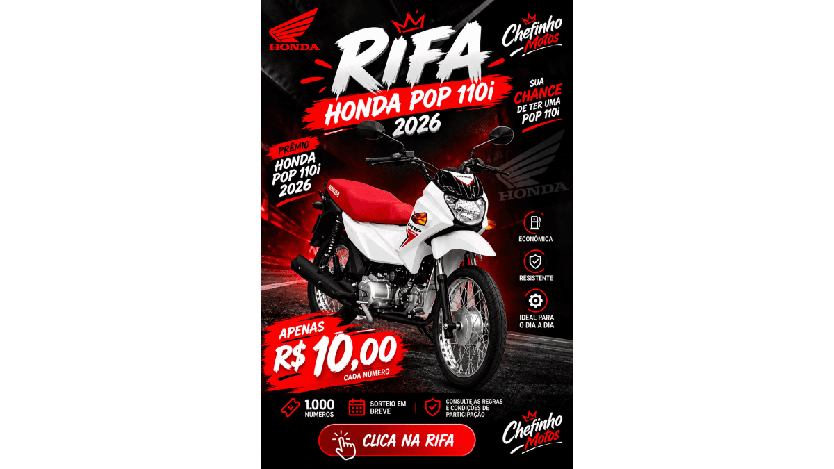 🏍️ Honda Pop 110i 2026