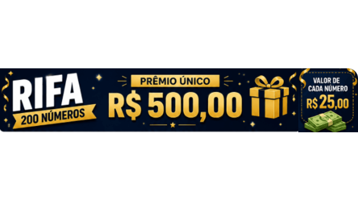 Ajude e Ganhe R$ 500,00