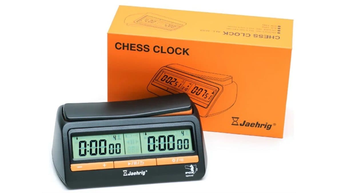 Relógio de xadrez digital novo Chess Clock Jaehrig