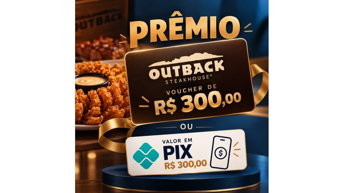 Voucher de R$300,00