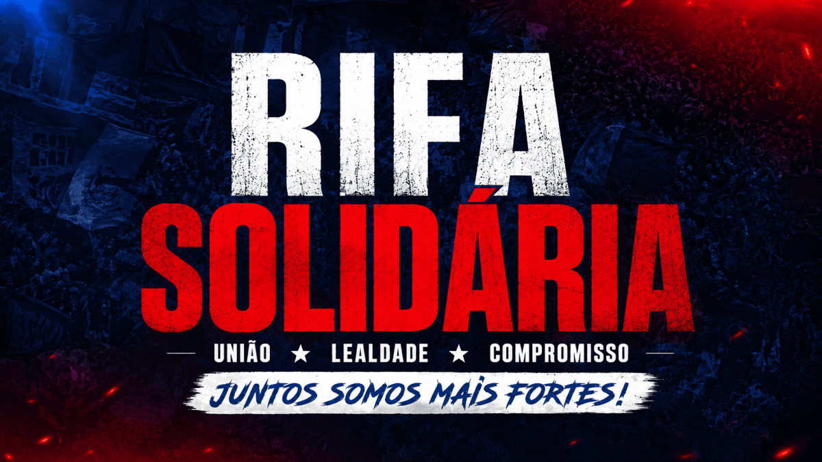 RIFA SOLIDÁRIA – A HORA É DE FORTALECER QUEM FORTALECEU A TORCIDA