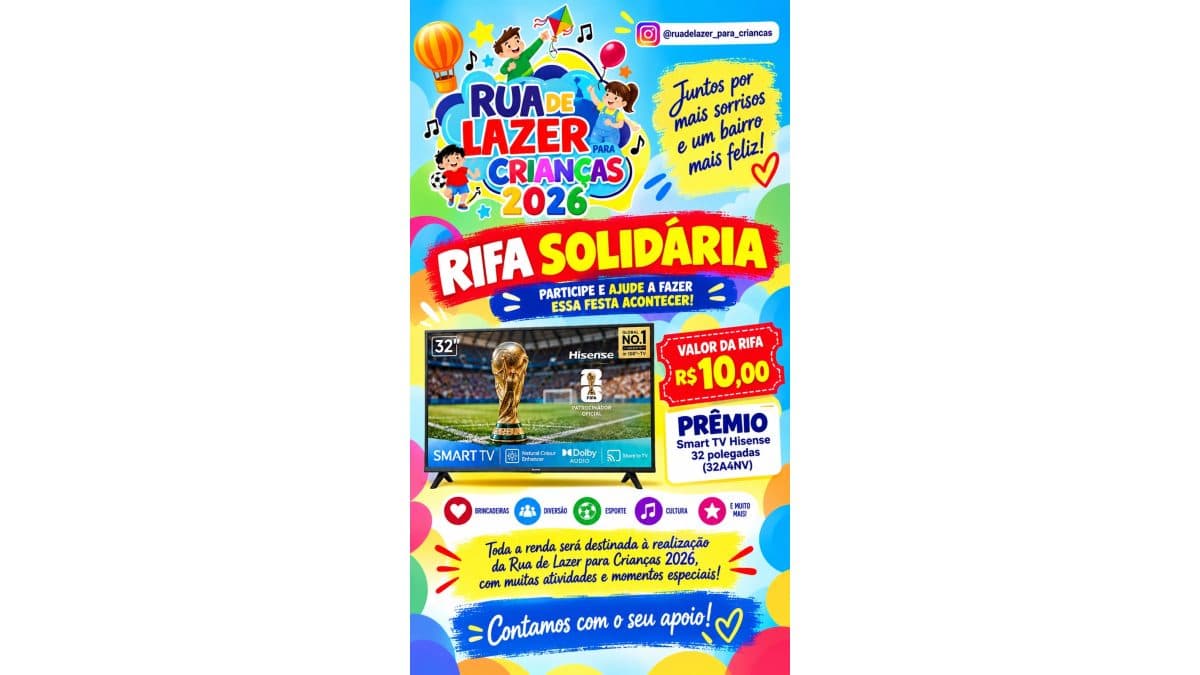 TV Smart Hisense 32' Polegadas