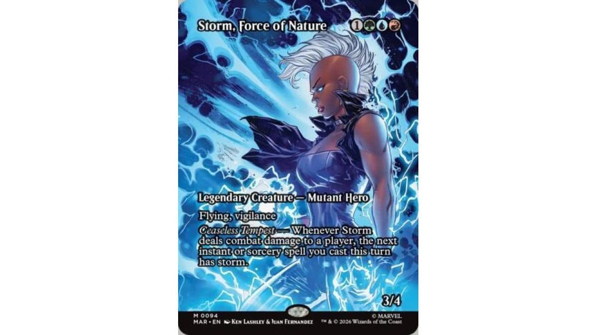 STORM, FORCE OF NATURE