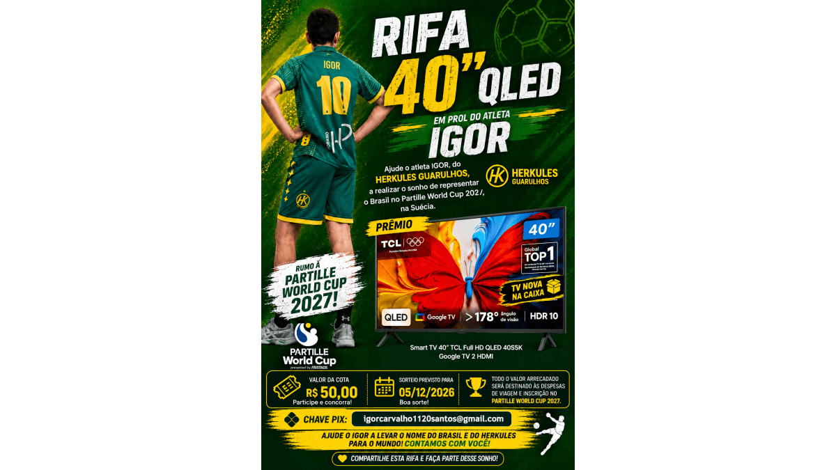 Ajude atleta de Handebol