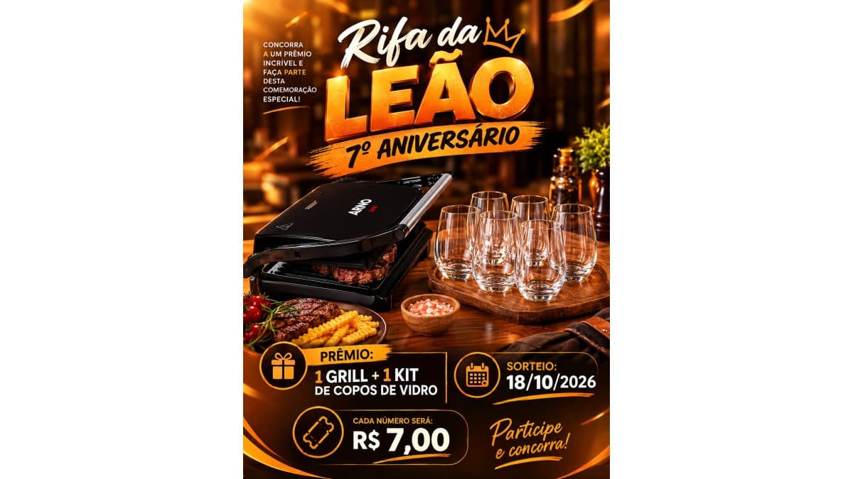 Rifa da Leão - 7° Aniversário