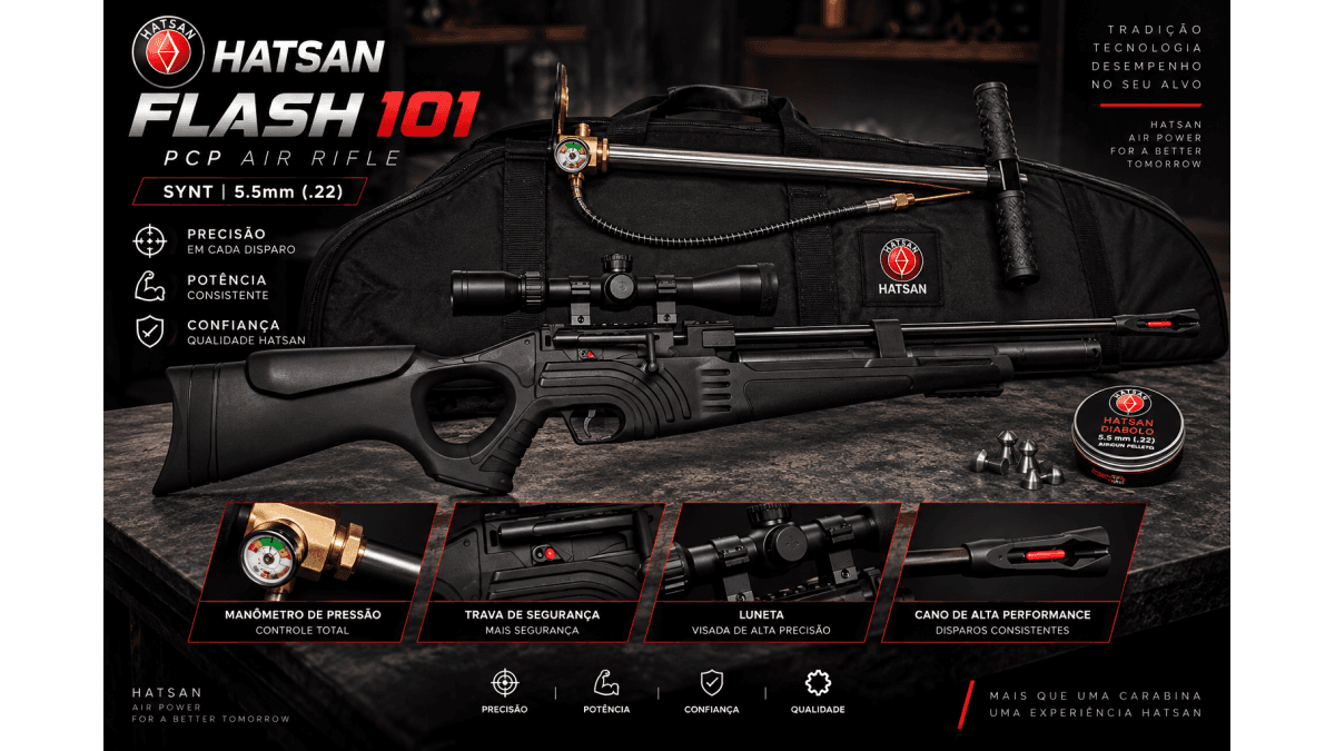 🎯 RIFA PCP Hatsan Flash 101 5.5mm