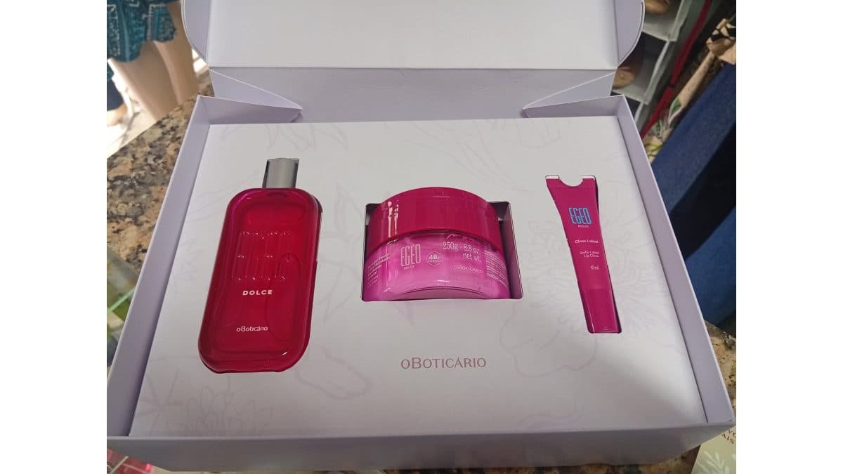 Kit Presente Especial Egeo Dolce O Boticário