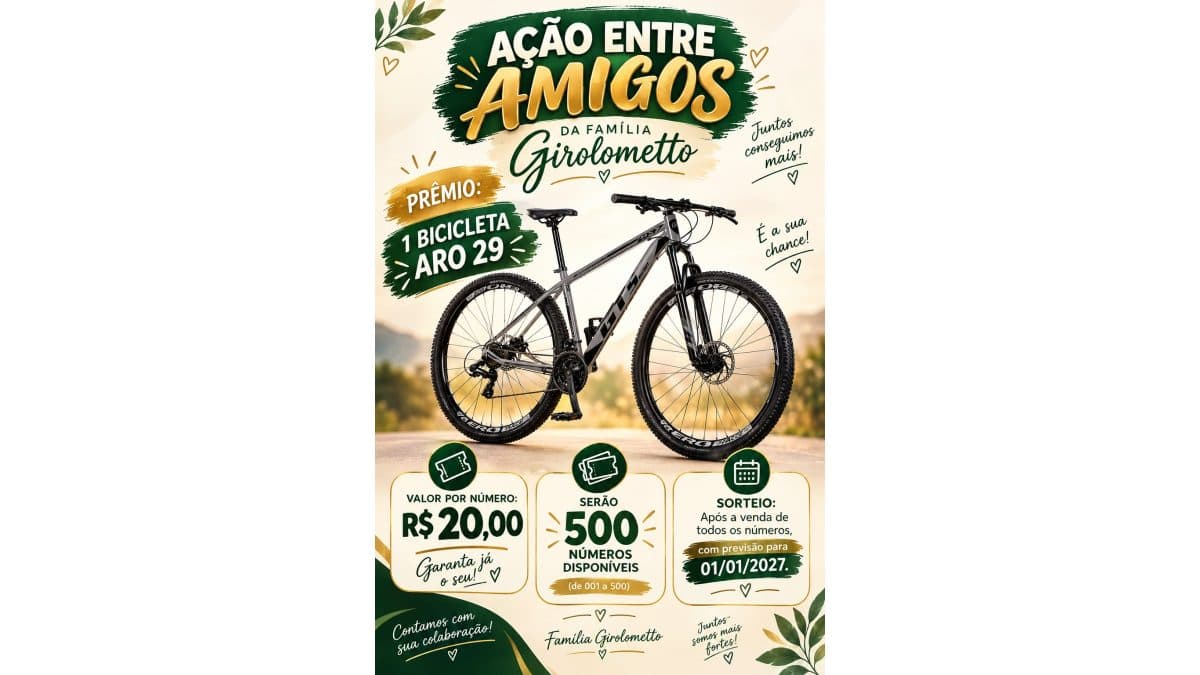 Ação entre Amigos da Família Girolometto