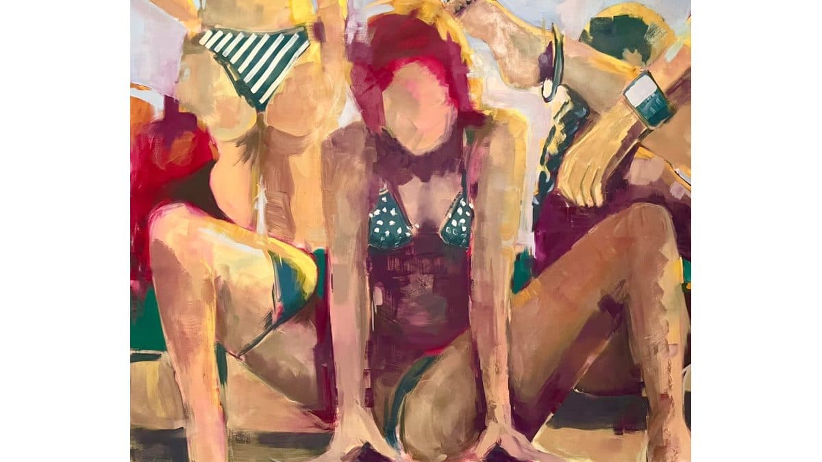 Rifa da Formatura 9º Ano Equipe 2026 — Obra “Meninas na Praia” 🎨