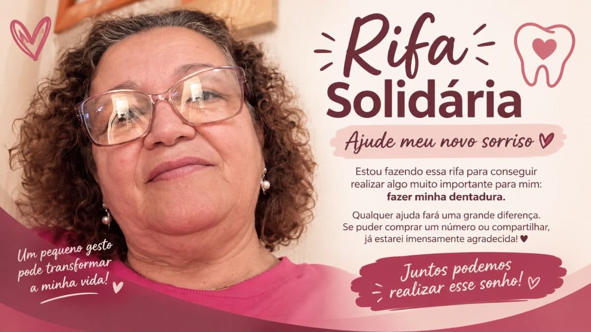 Rifa da Esperança: Me Ajude a Sorrir Novamente