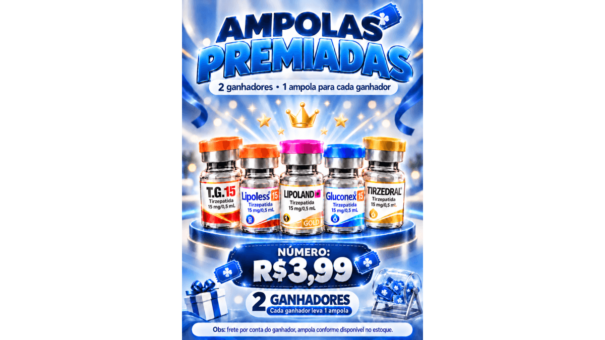 💙 AMPOLAS PREMIADAS! 🎉
