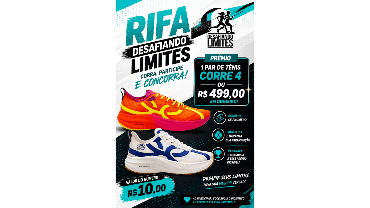 Rifa Desafiando Limites