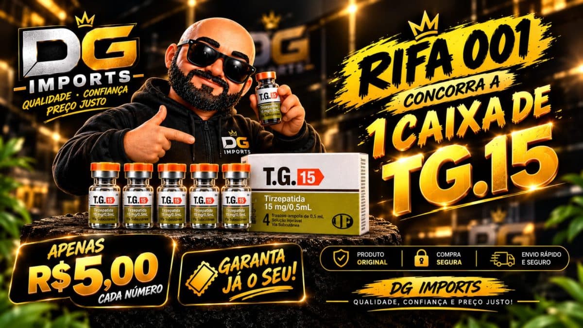 🎟️ RIFA 001 — DG IMPORTS