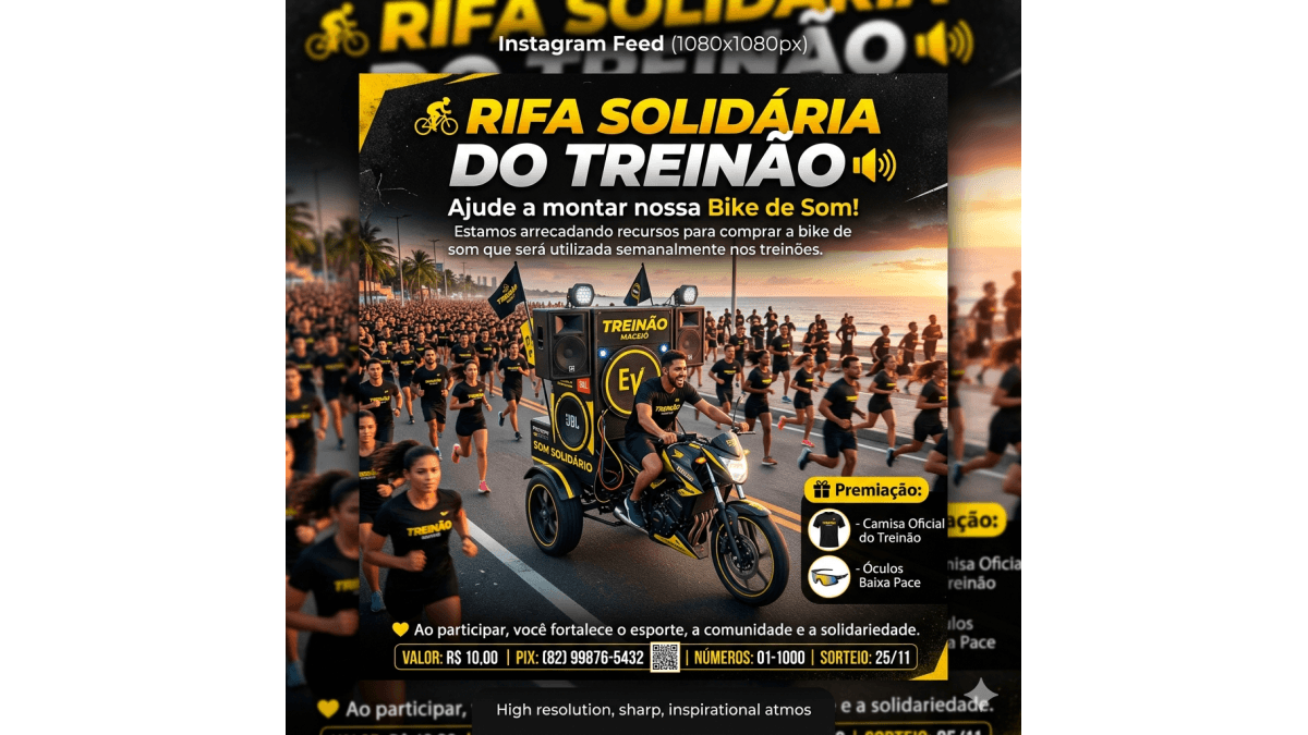 BIKE DE SOM DO TREINÃO