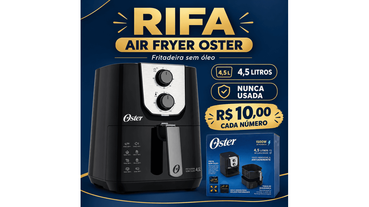 Air Frier Oster 4,5L