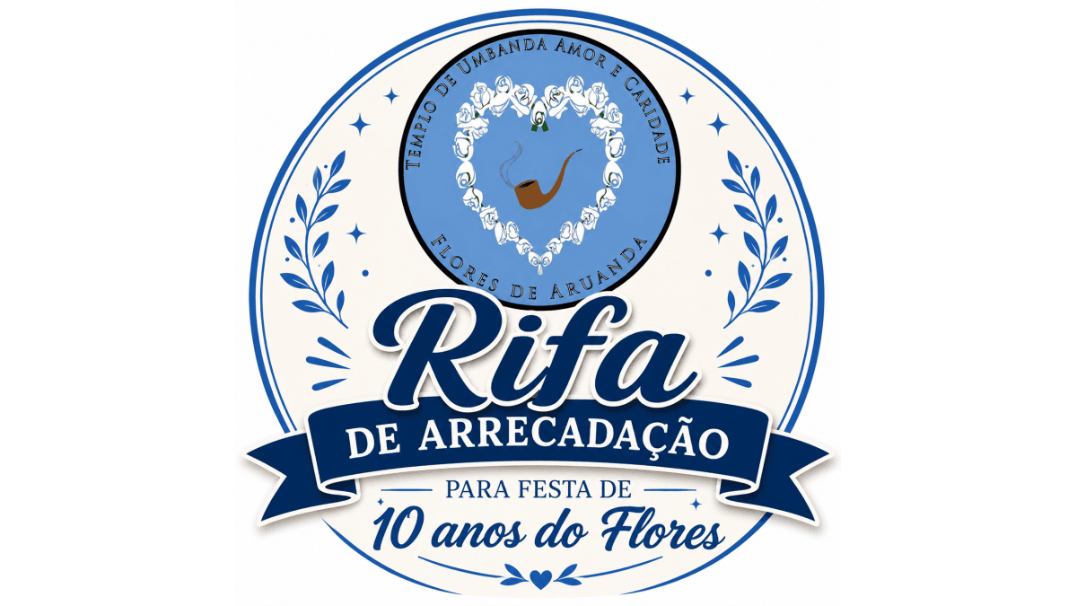🌸 Rifa Solidária – Aniversário do Flores 🌸