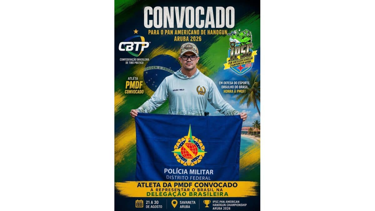 Ajude um Atleta do Tiro PMDF a Representar o Brasil no Pan Americano - Sousa Melo Rumo ao Pan Americano