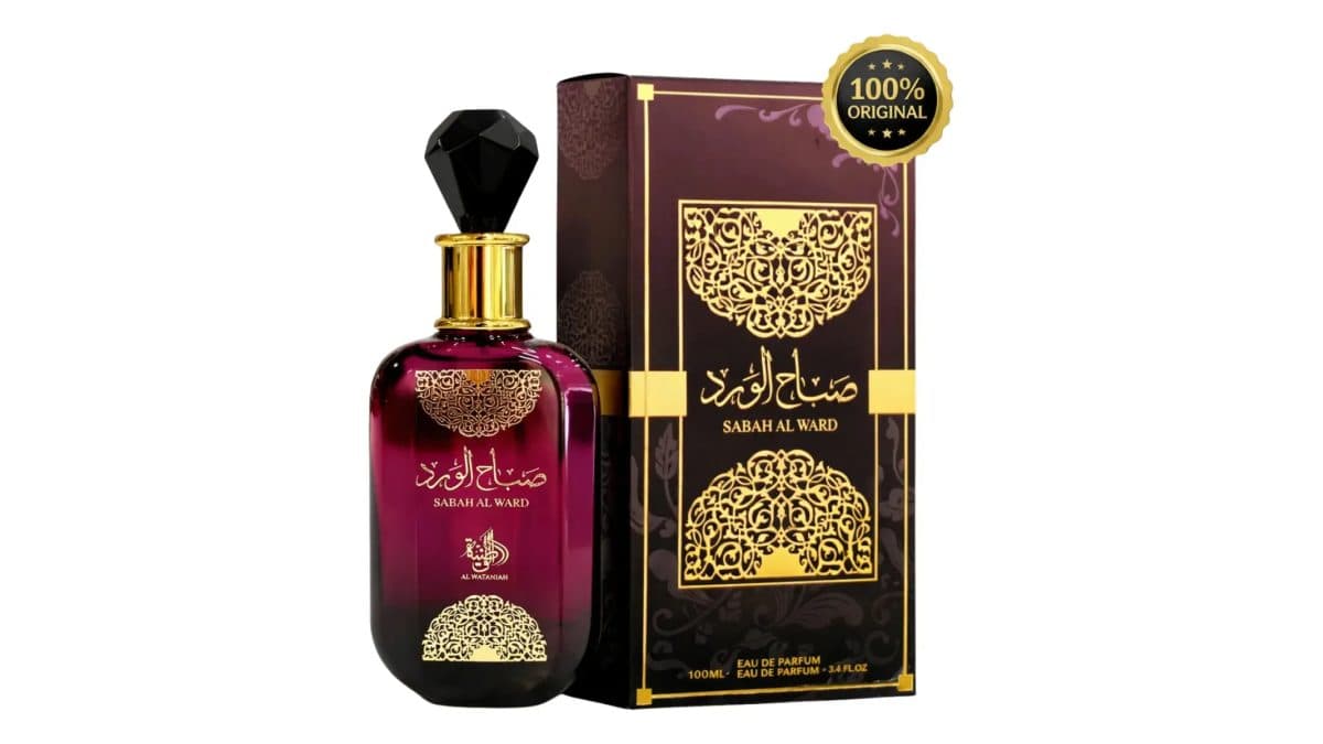 Perfume Árabe Feminino Sabah Al Ward – Eau de Parfum 100ml
